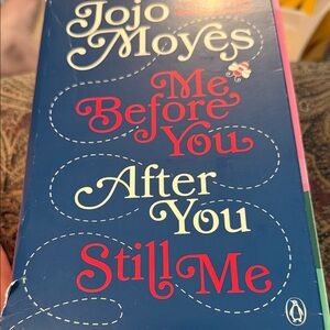 Jojo Moyes Me Before You / After You / Still Me - Blue Paperback Set